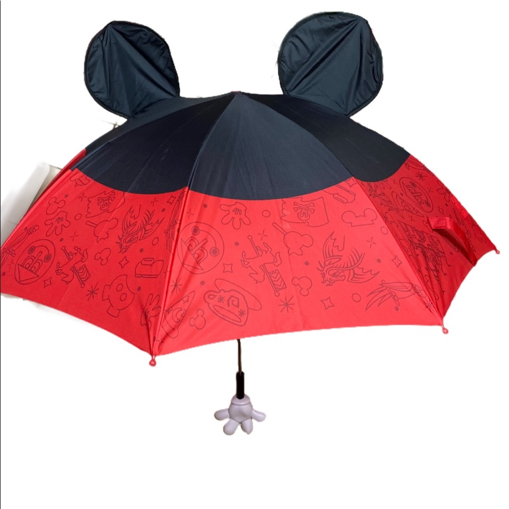 Disney Parks Mickey Mouse Umbrella Ears Glove Pop - Picture 7 of 15